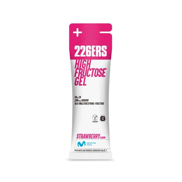 Picture of 226ers HIGH FRUCTOSE GEL - Energy Gel - 80g Strawberry